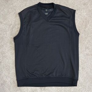 Nike Golf Black Sleeveless vest